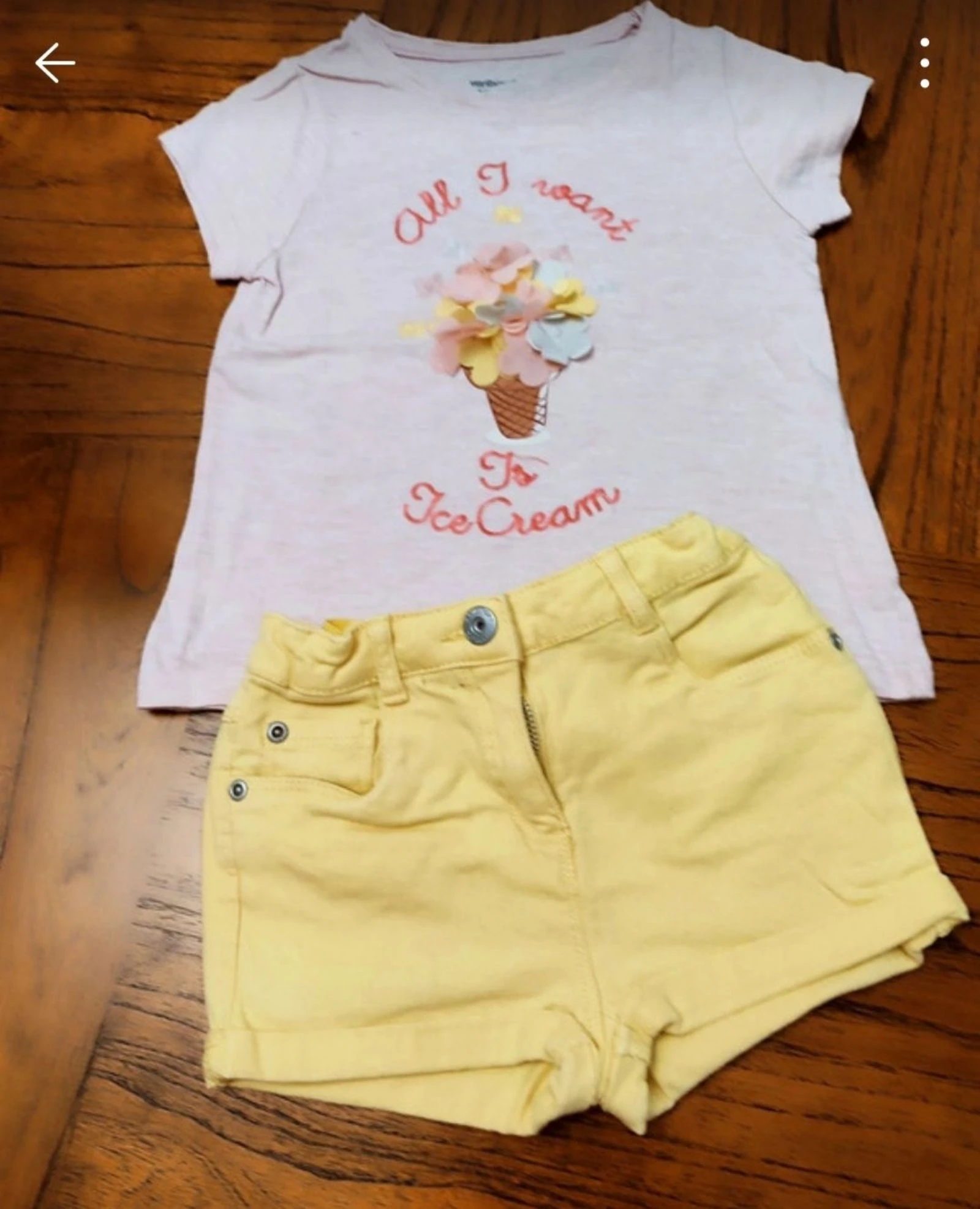 Conjunto de menina 